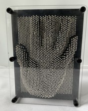 Classic 3D Metal Pin Art For Desks, Shelves, Display. Kids/Adults 8 X 6 X 2