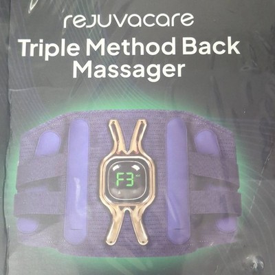 Used Rejuvacare Back Vibration Massager with Heat Massage Triple Method