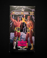 WWF WrestleMania VI 6 VHS 1997 Collection Hulk Hogan Ultimate Warrior 1990 WWE