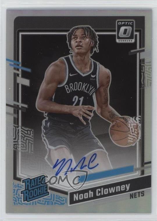 2023 Donruss Optic Rated Signatures Holo Prizm Noah Clowney Rookie Auto RC 16jc