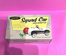 Vintage 1996 Xonex Squad Car Mini Pedal Car