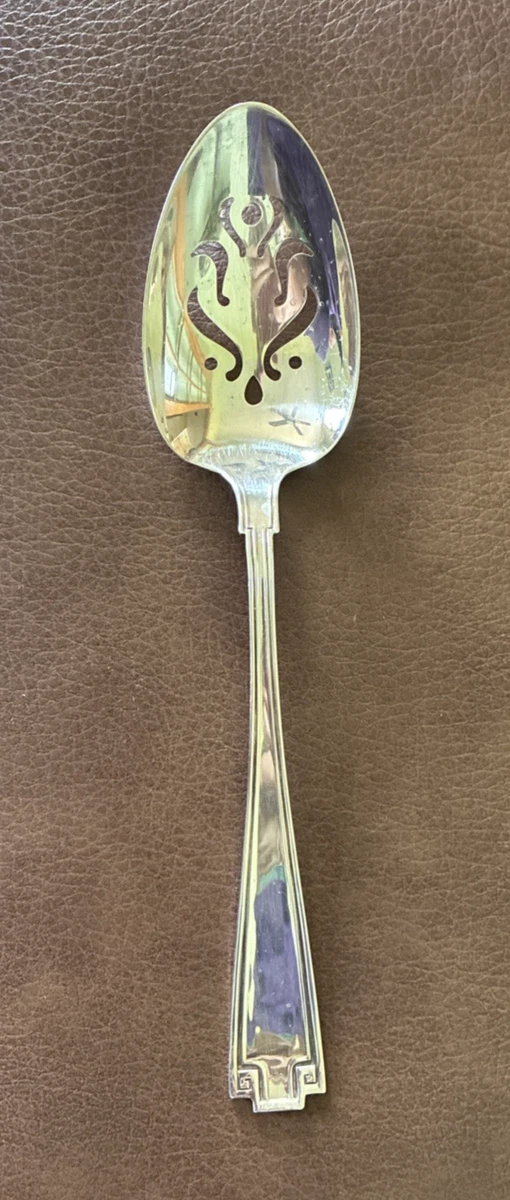 Gorham Etruscan Antique US Sterling Silver Serving Spoons for sale