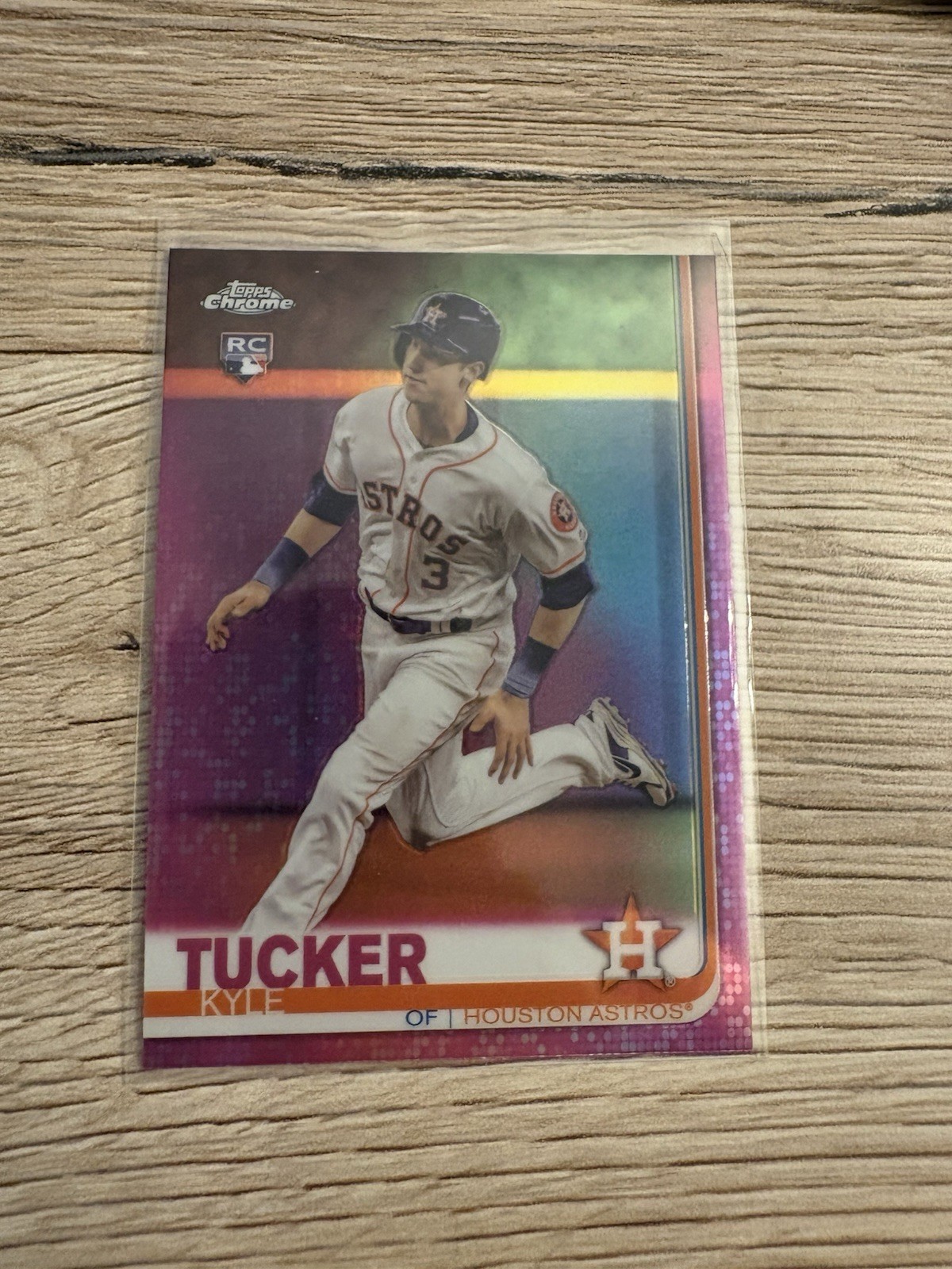 2019 Topps Chrome - Kyle Tucker #39 Pink Refractor (RC)