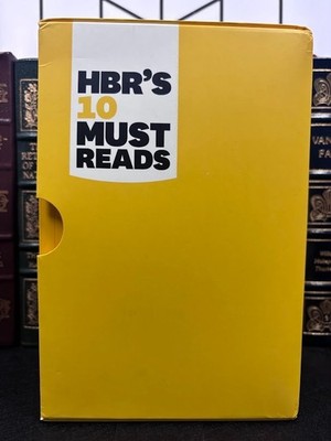 HBR's 10 Must Reads Boxed Set 6 Books Harvard Business Review Leadership PB VG