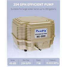 Multi-Port Air Pump with Air Flow Control - 300 Gallons