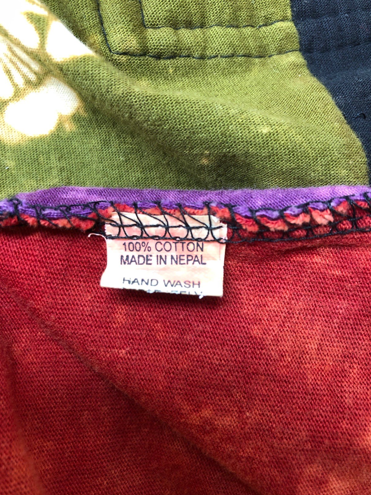 Rising International Large Zip Up Patchwork Hoodi… - image 11