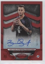 2016 Certified Potential Signatures Mirror Red 54/75 Brandon Doughty Auto 1s7