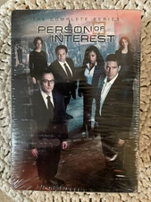 The Complete Series DVD Collection: Person of Interest Season 1-5 Brand new!