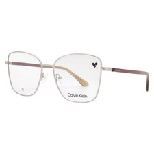 Calvin Klein Demo Square Ladies Eyeglasses CK23128 045 55 CK23128 045 55