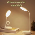 Desk Lamp LED Folding Table Lamp USB Rechargeable 3 Levels Dimmable Eye Care