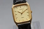 Vintage 1991 Near MINT Seiko Spirit 5E31-5B50 Gold Tank Qz Mens Watch From JAPAN