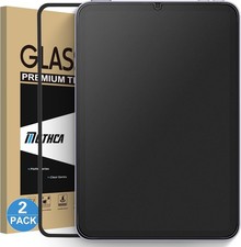 Mothca 2 Pack Matte Glass Screen Protector for iPad Mini 8.3 A17 Pro 202