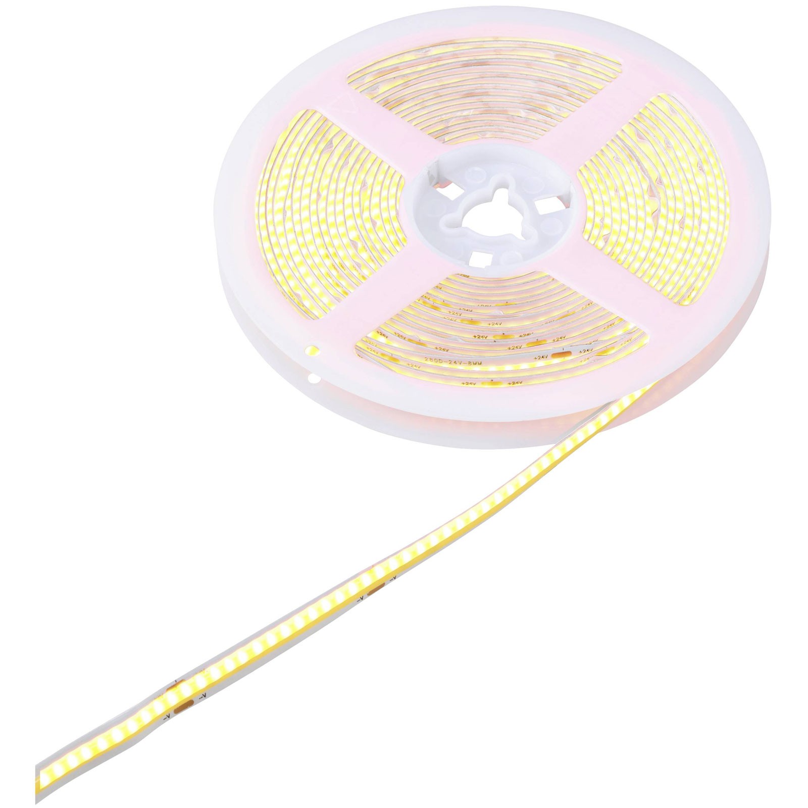 Sygonix LED Strip 230V 5000mm warm white for unique Lighting