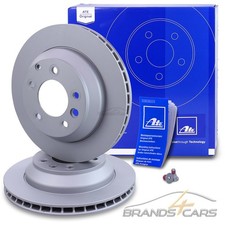 ATE 2x BREMSSCHEIBE BELÜFTET Ø330 HINTEN FÜR PORSCHE CAYENNE 955 BJ 02-10