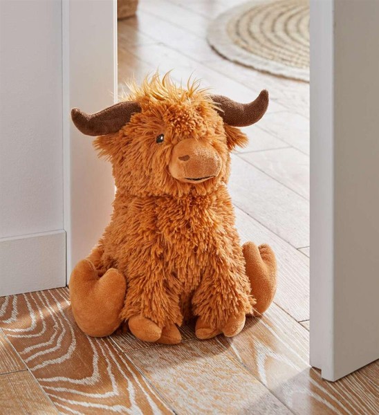 "TüRstopper TüRpuffer TüRfeststeller \"Stier\" Aus Stoff Schwer, TüRsack TüRkeil"-image