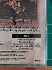 Fighting Vipers (Sega Saturn, 1996) CIB Fair Shape