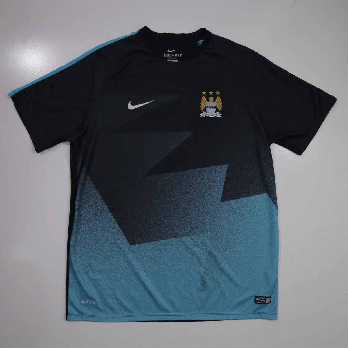 Manchester City Size XL International Club Soccer Fan Jerseys for