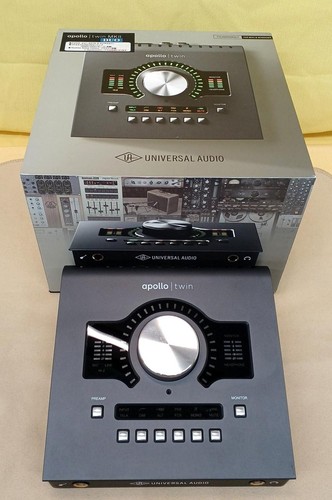 APOLLO TWIN MK II DUO CORE Audio interface w/ Box Adepter Works Tested TMB01 3.0