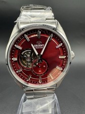 ORIENT Contemporary RN-AR0010R Mechanical Automatic Watch Red Dial Silver