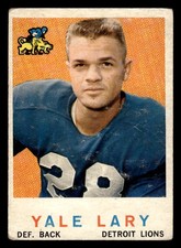 1959 Topps #131 Yale Lary VG