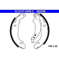 Bremsbackensatz ATE 03.0137-0358.2 FüR Dacia Renault Logan Sandero Clio II