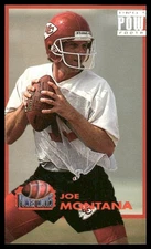 1993 Pro Set Power #PM10 Joe Montana Power Moves Kansas City Chiefs