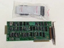 IBM 1501484 37-Pin 8-Bit ISA I/O FDD Controller Card + Cable 1501451