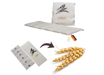 EDEL LIVING Kirschkernkissen Groß - Wärmekissen Mikrowelle - XXL Körnerkissen Nacken Rücken