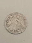 1847 Seated Liberty Silver Dime 10c