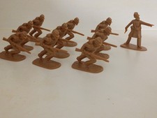 1:32 Armies In Plastic American Civil War Confederate Advancing Infantry Lot