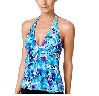 layered tankini swim top