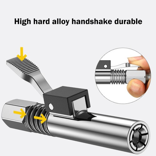 Grease Gun Coupler Quick Release Lock Oil Injection Nozzle 1/8” NPT 12000PSI - Picture 6 of 16