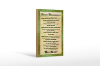Holzschild Spruch 12X18 Cm Irish Philosophy There Are Only Deko Schild