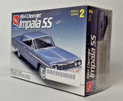 1964 Chevrolet Impala SS Model Kit AMT ERTL # 6564 1/25 Scale 1989