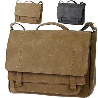 ESPRIT Damen Arbeitstasche samtig Tasche Schultertasche Trage Umhängetasche NEU