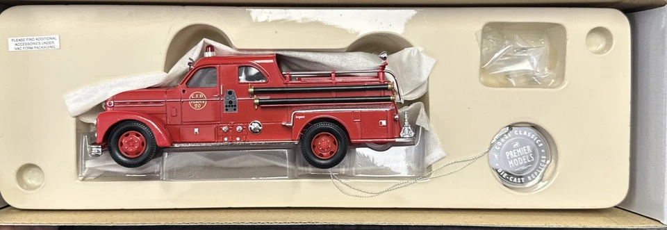 Bomba de aniversario Corgi edición limitada 1:50 US50501 fundido a presión Seagrave CPD Foto 4 de 4