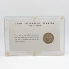 1964 John Fitzgerald Kennedy 1917-1963 Silver Half Dollar Coin - Encased