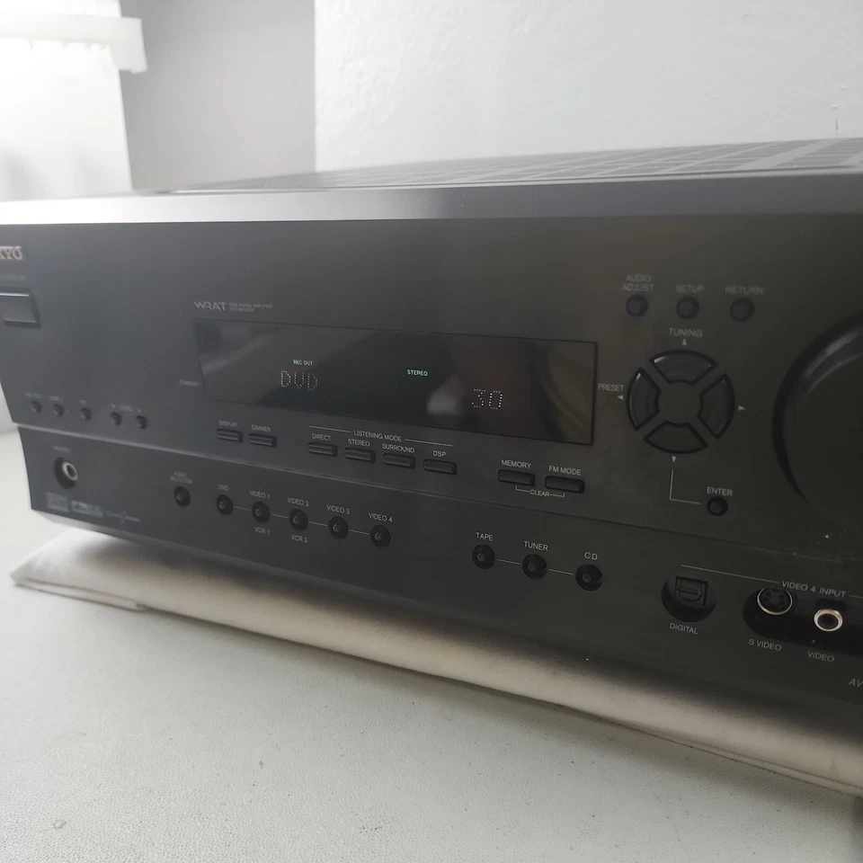 Onkyo TX-SR601 Receiver Amplifier Tuner Dolby Digital Stereo Surround Multi Zone - Image 2 of 4