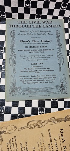 The Civil War Through The Camera Elson 1912 Complete Set 16 Parts - Picture 14 of 18