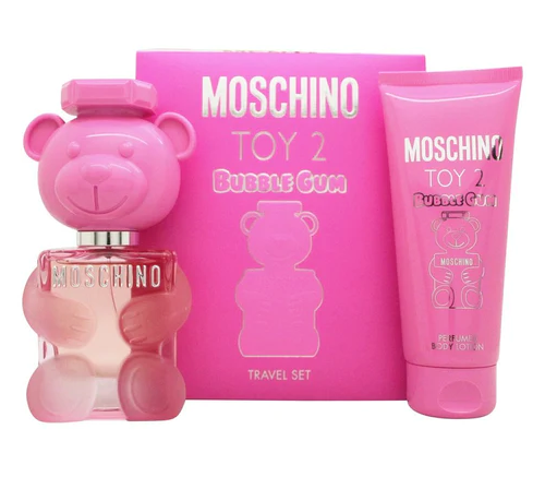 Moschino Toy 2 Bubble Gum 2-Pc Gift Set 50 mL EDT Spray &100 mL