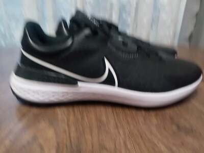 Nike Men's Infinity Pro 2 Golf Shoes Smoke Grey Black White Size 11 Wide NEW