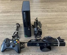 Microsoft Xbox 360 E Console 250GB With Controller And Kinect Sensor