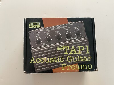 Trace Elliot TAP-1 Acoustic Guitar Preamp Direct Box Guitar Effect