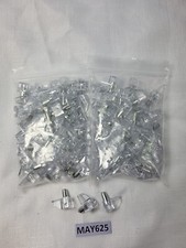 100pcs Shelf Bracket Pegs Shelf Support Pegs Furniture Shelf Pins Clear MAY625