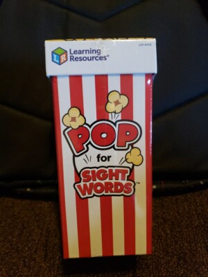 Learning Resources - POP For Sight Words Game Ages 5+ For 2 to 4 players 