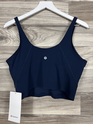 Lululemon Align Tank *Nulu Size 14 A/B cup True Navy TRNV 29472 | eBay
