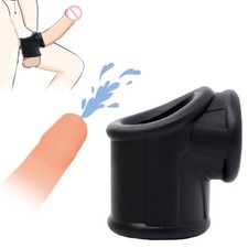 Cock Ring Soft Ball Testicle Stretcher Male Enhancer Stretching Ring Penis Cage