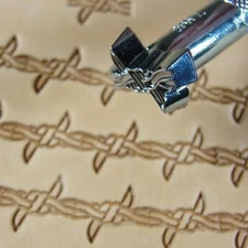 Leather Stamping Tool - Barbed Wire Border Stamp