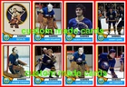 BUFFALO SABRES 32 Diff Hand Made Hockey Art Photo Cards 2.5” x 3.5” U-PICK