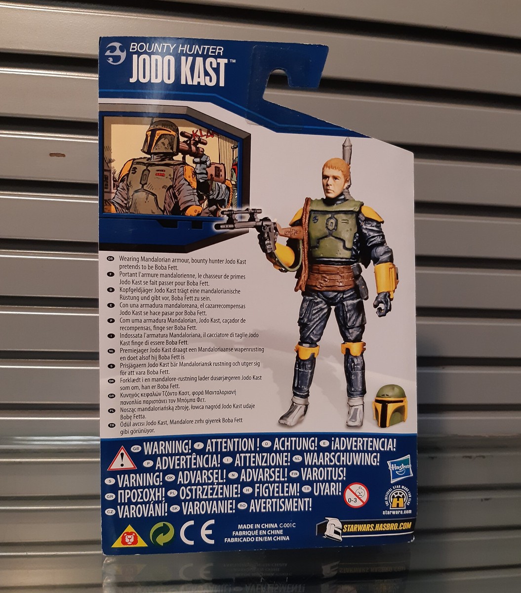 Star Wars JODO KAST Mandalorian Bounty Hunter 3.75